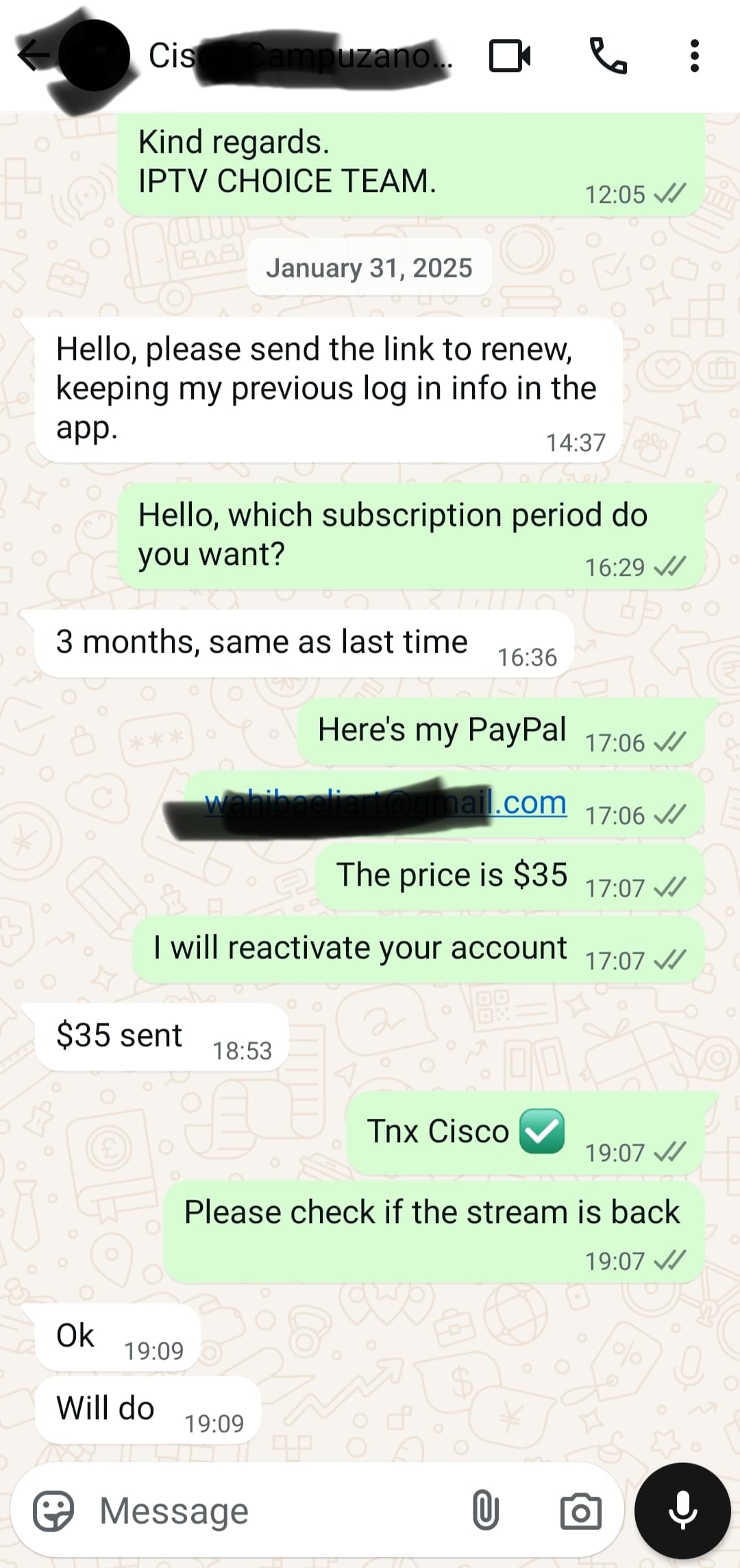 IPTV Subscription with Global Access