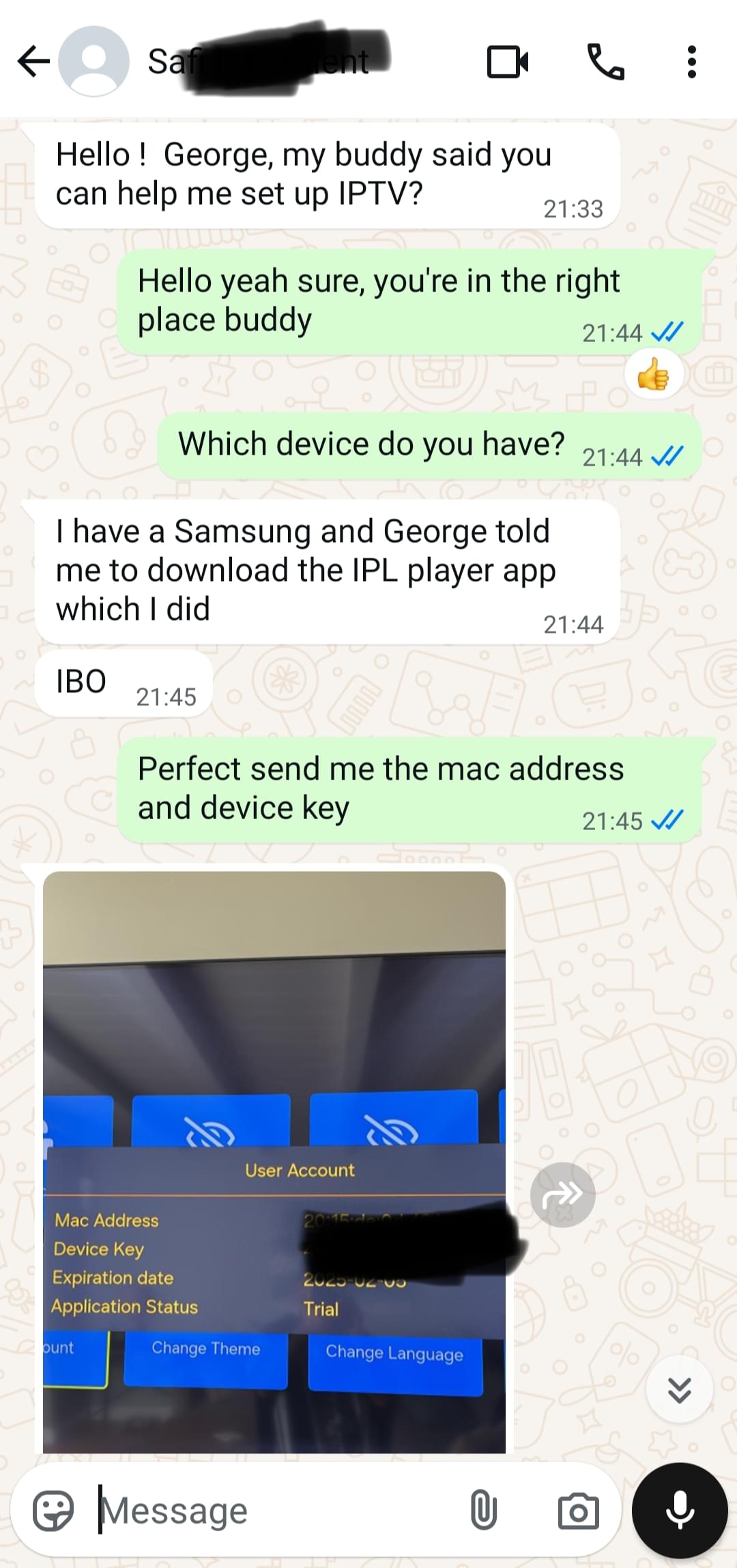 Multi-country IPTV Service